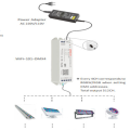 Ltech LED WiFi to DMX512 Controller DC12-24V input DMX512 signal 512CH output Led Wifi Controller Wifi-101-DMX4